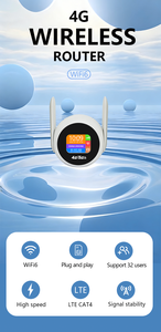 DNXT Xách Tay 4G Router Sim Khe Cắm Thẻ 2 Antenna 300Mbps Wifi CPE Chức Năng Tường Lửa Nhà Mini EU Phiên Bản - Product Image 4