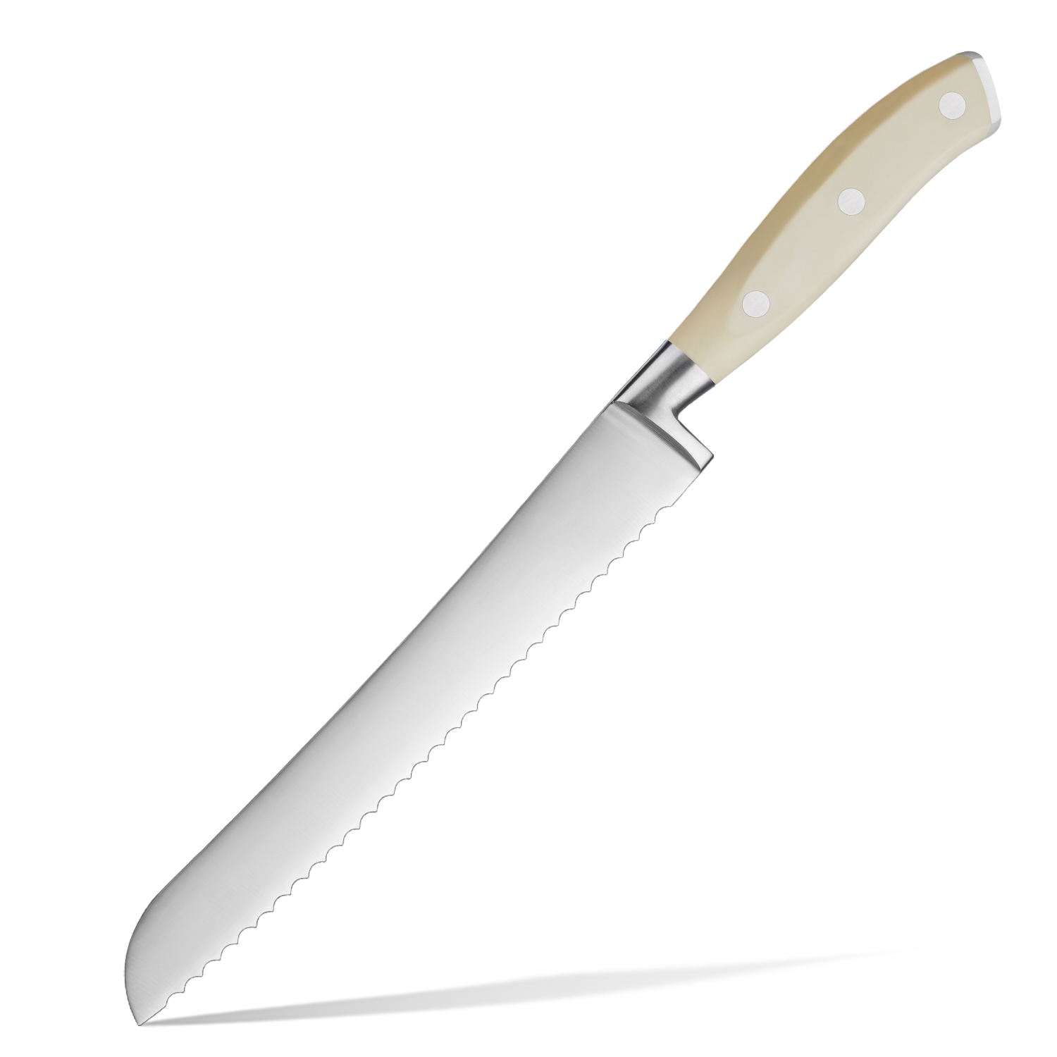 Cuchillo de pan blanco 8''
