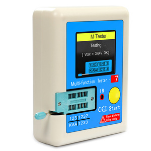 Multi functional transistor resistance capacitance MOS tester ESR LCR-7 full-color graphic display - Product Image 4