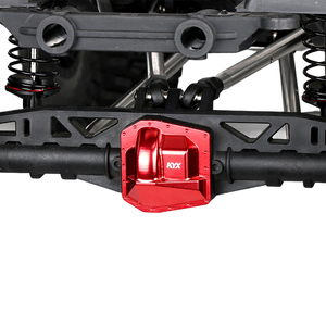 KYX aks konut kapak için 1/6 eksenel SCX6 AXI05000 Jeep Wrangler CNC alüminyum Diff kapak ağır RC paletli yükseltme parçaları - Product Image 5
