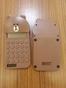 Máy Tính Năng Lượng Mặt Trời Hình Dạng Động Vật Dễ Thương 12 Chữ Số Học Sinh Máy Tính - Product Image 5