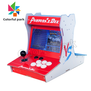 Mini máquina de combate eléctrica para 2 jugadores que funciona con monedas, máquina de arcade de videojuegos callejeros - Product Image 2