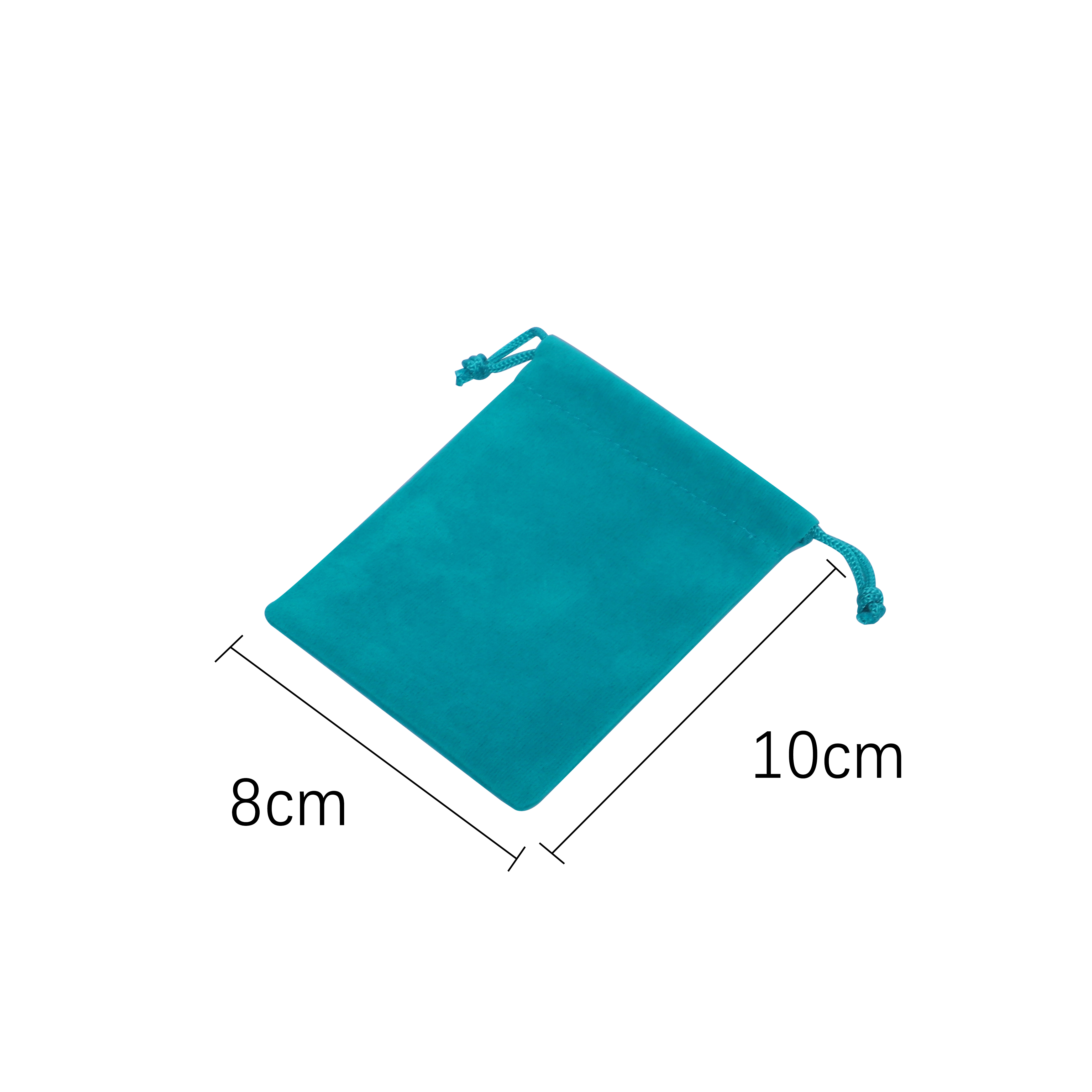 Blue Drawstring Pouch