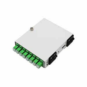 FTTH <span class=keywords><strong>Data</strong></span> Center gestione cavo scatola di metallo 8 porta 16 Core Duplex connettore fibra scatola di distribuzione per cavo Patch ottico