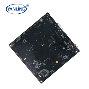 Premium 1135U DC 12V entrada placa base VGA DP cuatro pantallas PCB soporte Wake on LAN