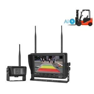 VEISE Vehicle Camera AHD 1080 AI <strong>Reverse</strong> Alarm Pedestrian &amp; Car Detection Collision Warning <strong>Wireless</strong> AI Camera Blind Spot <strong>System</strong> - Product Image 1