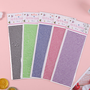 Handmade DIY Crystal Diamond Face <strong>Decals</strong> for Mobile Phones Cross-Border Printed Diamond Sticker Stock Wholesale - Product Image 2