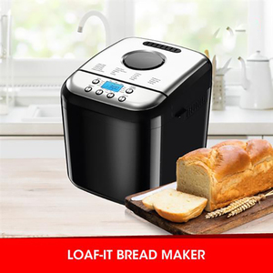 Büyük cam görüntüleme penceresi ile ev için 2.0LB çok fonksiyonlu otomatik LCD yapışmaz ekmek tavası ekmek makinesi makine - Product Image 4