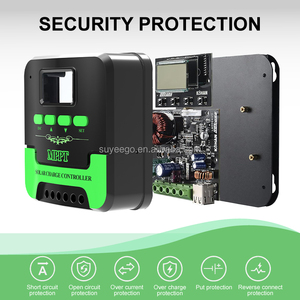SUYEEGO 12 В 24 В Auto 10A 20A 30A LCD PWM литий-ионный Контроллер заряда солнечная панель цена для Mppt контроллер солнечного заряда - Product Image 3
