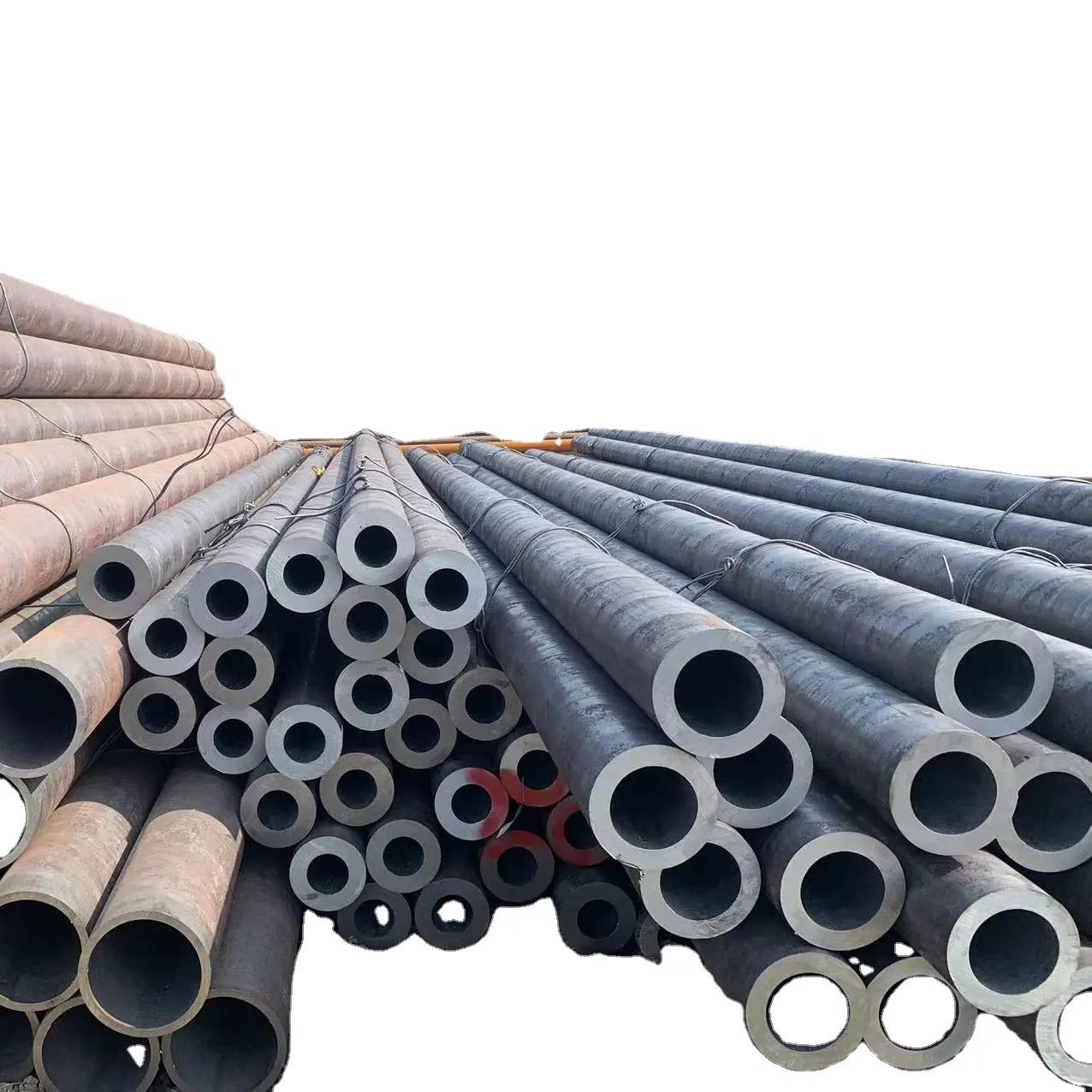 Tubos de acero sin costura, tubos de aleación de carbono de alta precisión, sin costuras, P235/P355, Sch10s / Sch40s