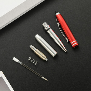 Custom <strong>3</strong> <strong>in</strong> <strong>1</strong> Multifunction Stylus Led Light <strong>Pen</strong> With Logo Print for Gift - Product Image 4