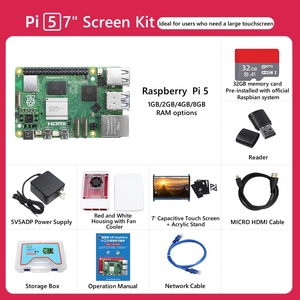 Raspberry Pi 5 5B/4B комплект для разработки Raspberry Pi 5 8GB Материнская плата Python Программирование AI Kit - Product Image 5