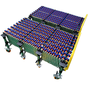 Naili Unpowered Skate Wheel Conveyor Schwerkraft lade maschine Skate Wheel Automatischer Teleskop-Skate Wheel Conveyor - Product Image 4