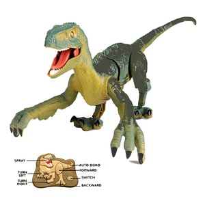 2.4G Smart Remote Control Dinosaur Monster Truck <strong>Toy</strong> With 3D Eyes <strong>Roar</strong> Sound Lights One Key Demo Feature - Product Image 1