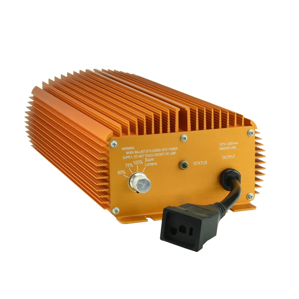 Ballast électronique disponible à haute fréquence et basse fréquence 600W/1000W pour lampe au sodium à haute pression pour la lumière de croissance à la fois