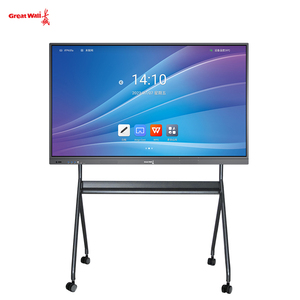 75-дюймовый 4K Hd цифровой ЖК-Дисплей Смарт-плата Android Dual Whiteboard двойная система все-в-одном интерактивная электронная плата для класса - Product Image 2