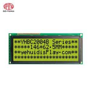 Módulo LCD paralelo de 4 líneas SPI Serial 2004 con 4 fuentes 20x4 Pantalla de caracteres grandes Panel COB de retroiluminación LED - Product Image 2