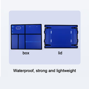 重型塑料乙烯基唱片收纳盒短尺寸漫画书收纳盒定制带盖 - Product Image 4