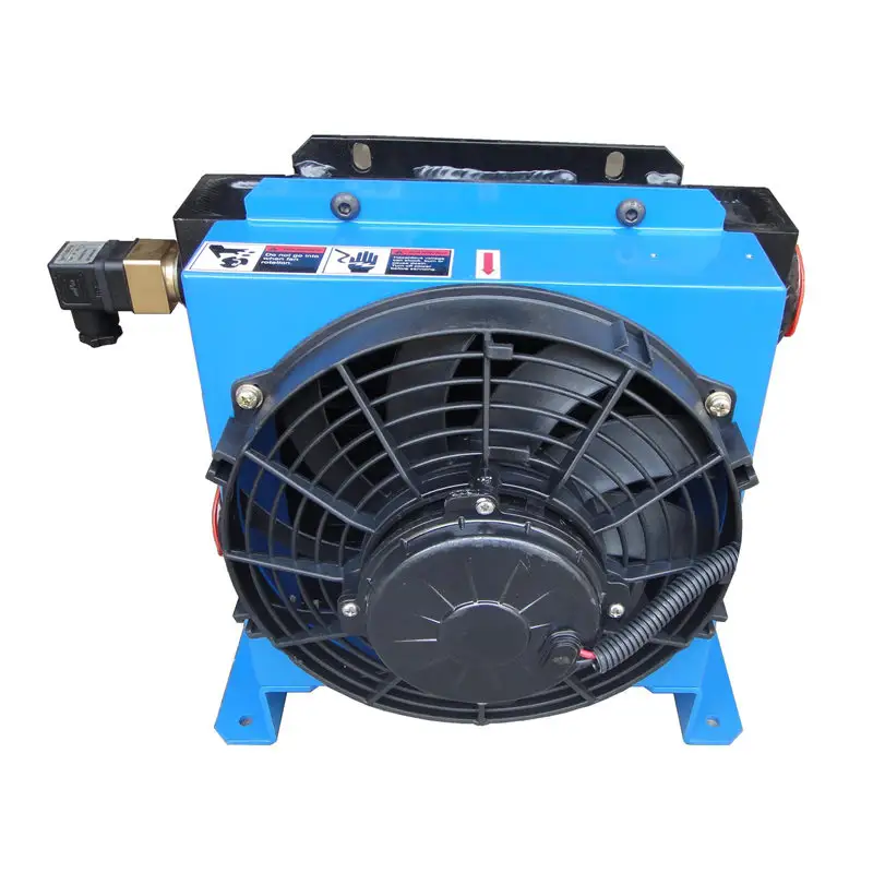 Ali baba fornitore di oro standard escavatore radiatore dell'olio idraulico con 24v ventola di raffreddamento per trattore