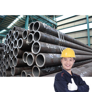 API 5L / ASTM A106 SCH40无缝钢管 | 石油管道和结构用黑色成品大直径 (DN150-DN800) - Product Image 1