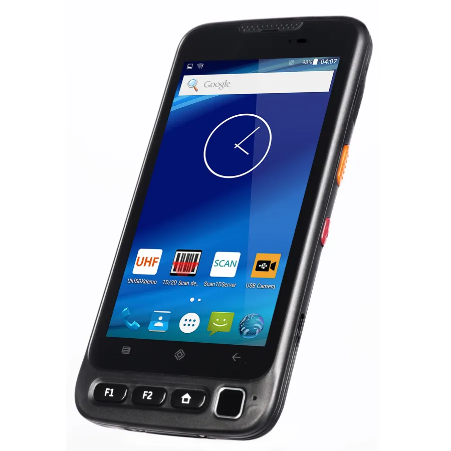 5inch Android 12 dữ liệu Collector NFC GMS GPS 2D Scanner IP67 công nghiệp bền điện thoại di động không thấm nước gồ ghề PDA