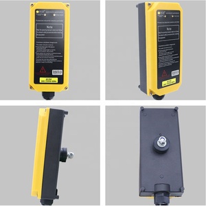 Sistema industrial de grúa con 2 botones de velocidad única, interruptor de control remoto inteligente inalámbrico RF de radio de elevación de 12V-65V 65V-440V, 2 unidades de velocidad - Product Image 4