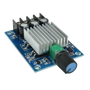 12 v24v motore DC motore a velocità infinitamente variabile Controller 30A spazzola scheda modulo regolatore di velocità del motore - Product Image 1