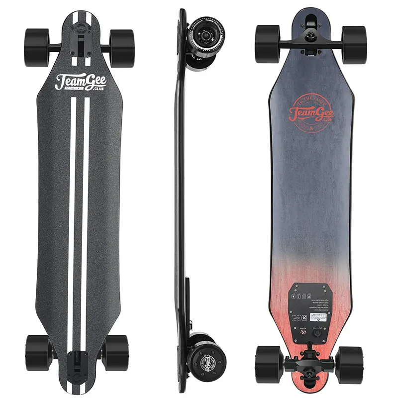 Skateboard électrique 10 w, planche, longboard, planche à roulettes, batterie au lithium polymère, charge rapide