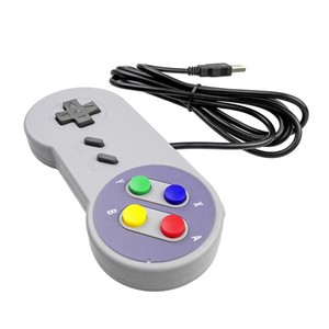 Retro SNES Classic <strong>USB</strong> <strong>Game</strong> <strong>Controller</strong> for Windows PC for Mac Gamepad - Product Image 5