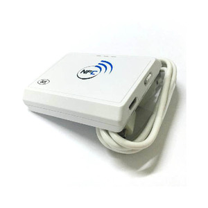 ACR1311U Programmier barer RFID-Kartenleser 13,56 MHz USB-Schnitts telle NFC-und Smart-Card-Leser aus strap azier fähigem ABS-Material