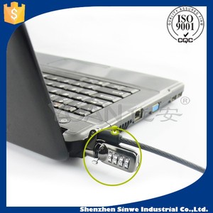 Keyless <strong>Security</strong> Cipher Laptop Lock with Chain Cable <strong>Password</strong> Combination <strong>Code</strong> for Computer Notebook - Product Image 5