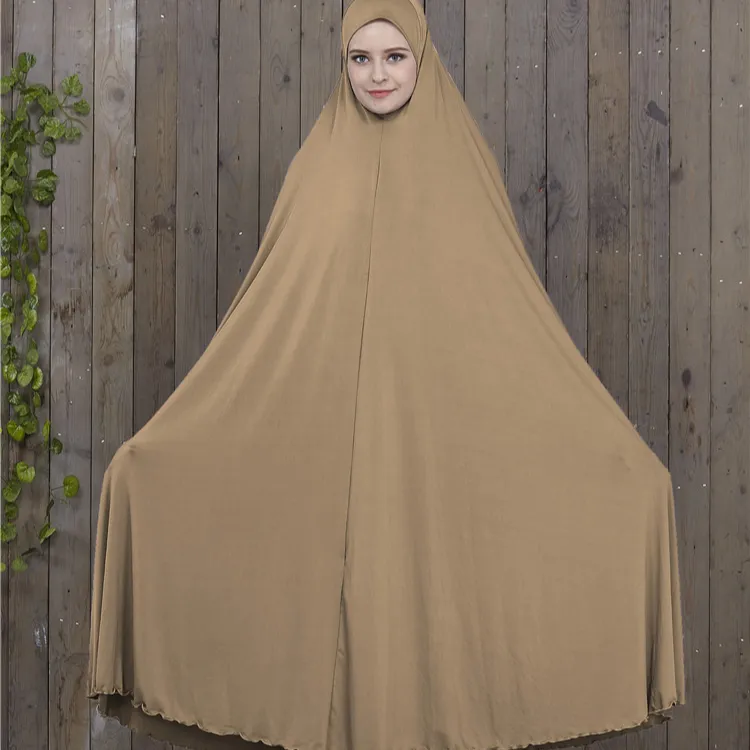 Moslim Vrouwen Thobe Hijab Gebed Abaya Robe Jilbab Islamitische Kleding Abaya Bidden Jurk Ramadan YMY121