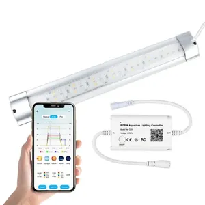 L01-45 DC24V RGBW acquario luce LED con telecomando e acquari 48-66cm di lunghezza per l'illuminazione acquario - Product Image 2