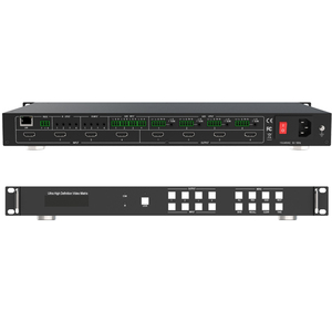 ビデオウォール機能付き4x4シームレス4k60hdmiマトリックススイッチマトリックス - Product Image 4