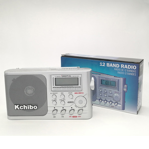 Kchibo AM/FM/SW DSP radyo alıcısı en yüksek sesle taşınabilir hoparlörler fm radyo dijital saatli radyo - Product Image 6