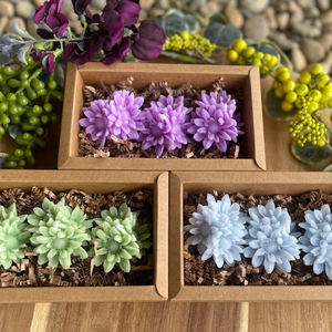 Nến hoa trà thủ công làm từ sáp đậu nành hoàn toàn tự nhiên - Product Image 4