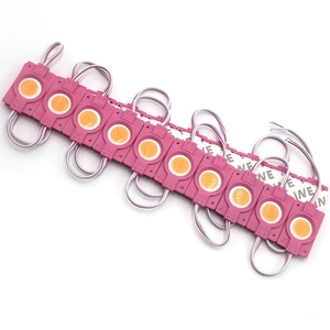 9LED DC 12V 24V 2.4W ความสว่างสูง SMD LED โมดูลกันน้ําด้านข้าง LED COB ไฟโฆษณาวงกลมโมดูล - Product Image 4