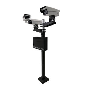 Cámara DE SEGURIDAD IP con sistema LPR HD de 2MP con sensor CMOS de matrícula de visión nocturna compatible con tarjeta de memoria y almacenamiento de datos NVR - Product Image 3