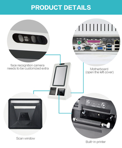 Bus validatore con il codice qr pos sistema di mini macchina di pagamento con carta di EMV capacitivo dello schermo della macchina pos terminale pos portatile - Product Image 5