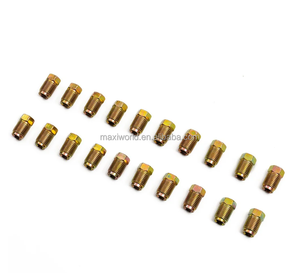 M10 * 1 fren hattı parçaları 3/16 "tüp ters Flares metrik sonu Union fındık için Set - Product Image 5