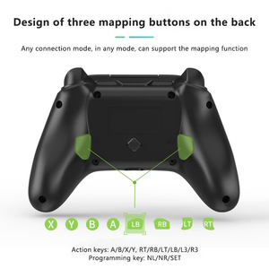 2.4GワイヤレスXbox Oneゲームコントローラーモバイルジョイスティックホールセンサー付きプログラミングボタンワイヤレスレシーバーゲームサプライヤー - Product Image 3