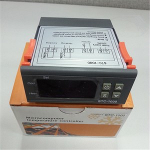 Controlador de temperatura de 110V y 220V con sensor NTC, material plástico para calefacción, refrigeración, personalización OEM compatible - Product Image 5