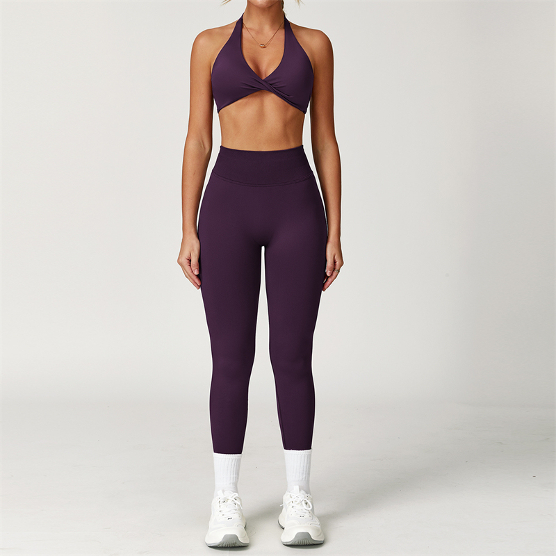 sujetador+leggings-morado oscuro