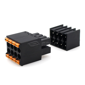 15EDGKNH KF2EDGKS 3,5mm Bloque de terminales de PCB enchufable de resorte de doble capa 2EDGSR Terminal negro - Product Image 6