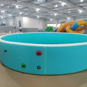 Tùy chỉnh xách tay PVC nước hồ bơi đôi tường thả khâu VảI Hồ bơi cho người lớn và trẻ em - Product Image 3