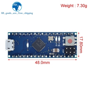 TZT ATmega32u4 5V 16Mhz genişletme kartı modülü için Arduino mikro uyumlu R3 Nano Pro Mini mikrodenetleyici yerine bir