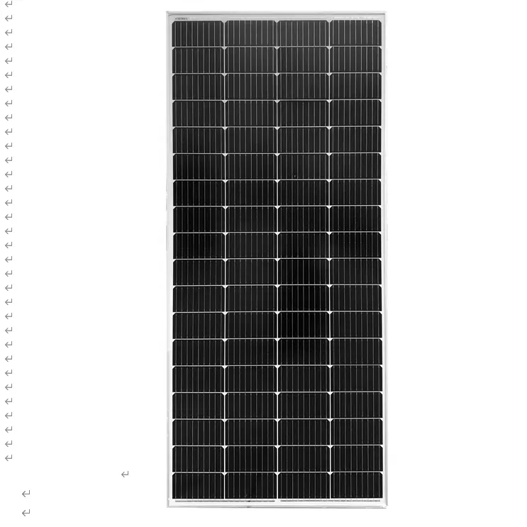 Paneles solares de energía Solar, placa monocristalina barata de 200 vatios, marco de caja de África, conector, célula de iluminación de energía