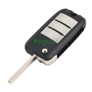 For Original <strong>MG</strong> <strong>ZS</strong> 3 Button Smart Flip Remote <strong>Key</strong> with 433MHz ID47 Chip PCF7953X - Product Image 3