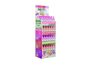 定制零售POS纸板产品地板展示架纸板展示架 - Product Image 5