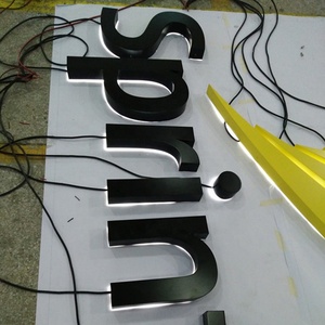 Sehr gefertigte leuchtende maßge schneiderte LED-Schilder Brief Shop Schild 3d LED Shop Namensschilder - Product Image 5